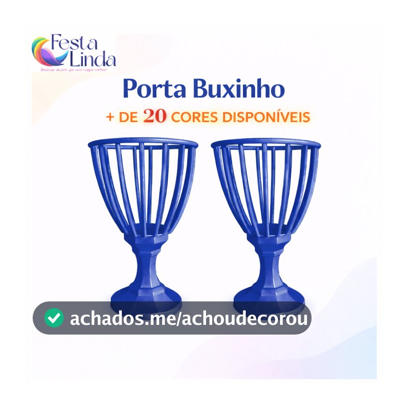 KIT COM 2 UNIDADES PORTA BUXINHOS  PARA DECORAÇÃO - FLORES - BUXINHOS E DOCES