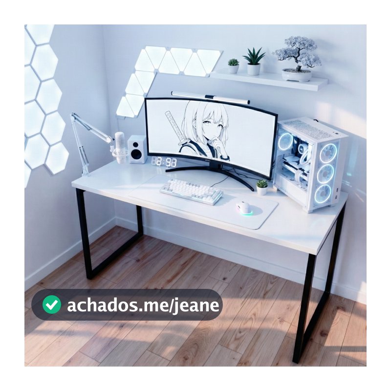 Mesa Escrivaninha Industrial Diretor Ferro E Madeira 1,20m Gamer Pinterest
