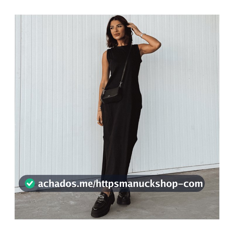 Vestido Blogueira Feminino Algodão Longo Cavado Confort