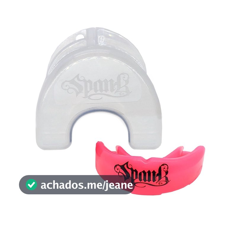 Protetor Bucal Superior Profissional Spank - Rosa