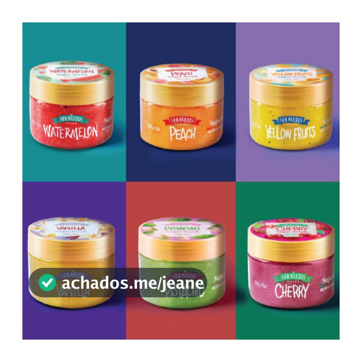 Esfoliante Corporal Sugar Scrub - Wever Cosméticos - Fragrâncias