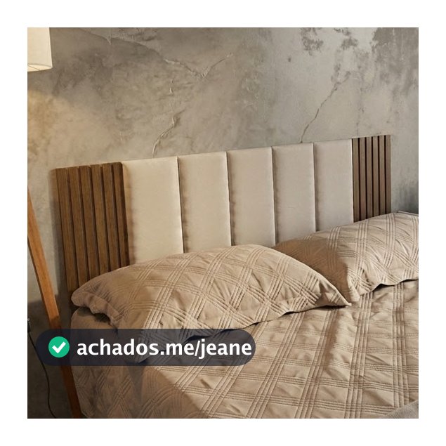 Kit até 12 Placas de Cabeceira Modular Autocolante + Painel MDF Ripado Cama Casal King - ENVIO IMEDIATO