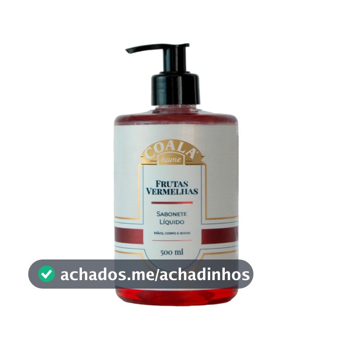 Sabonete Líquido Frutas Vermelhas 500ml