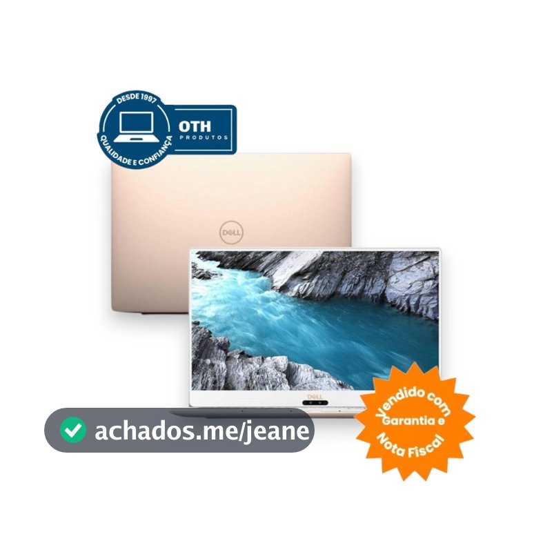 Notebook Dell XPS 13 9370, 13.3" Touchscreen 4K UHD, 8GB, SSD-256GB - Rose Gold