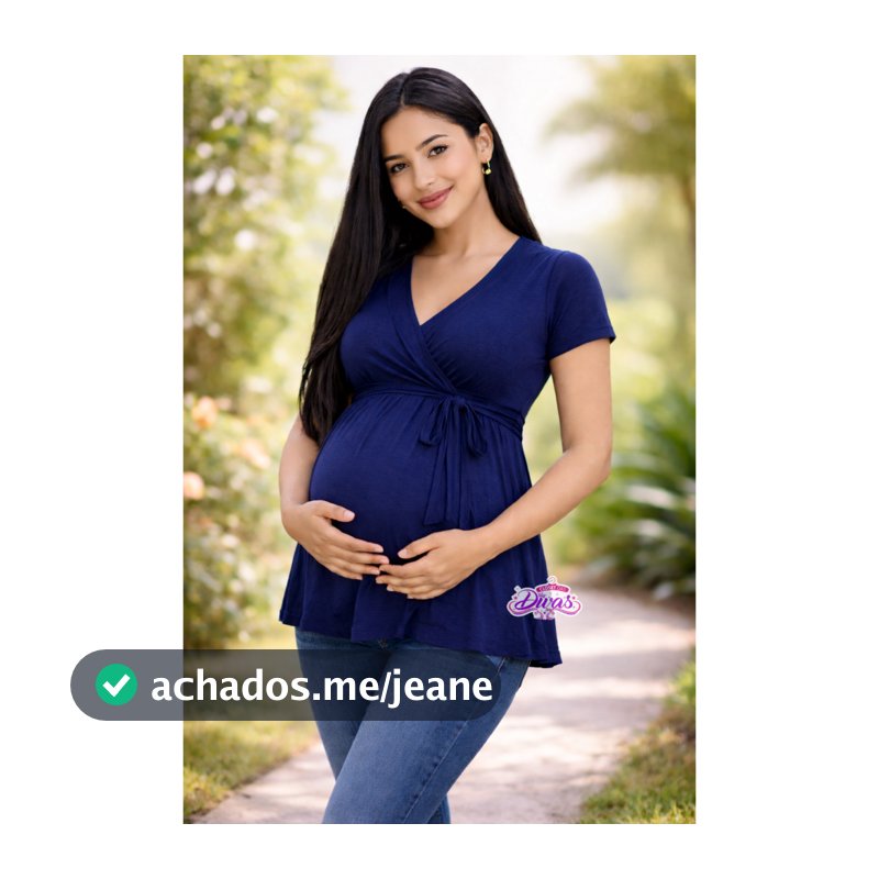 Bata Gestante Amamentação Soltinha