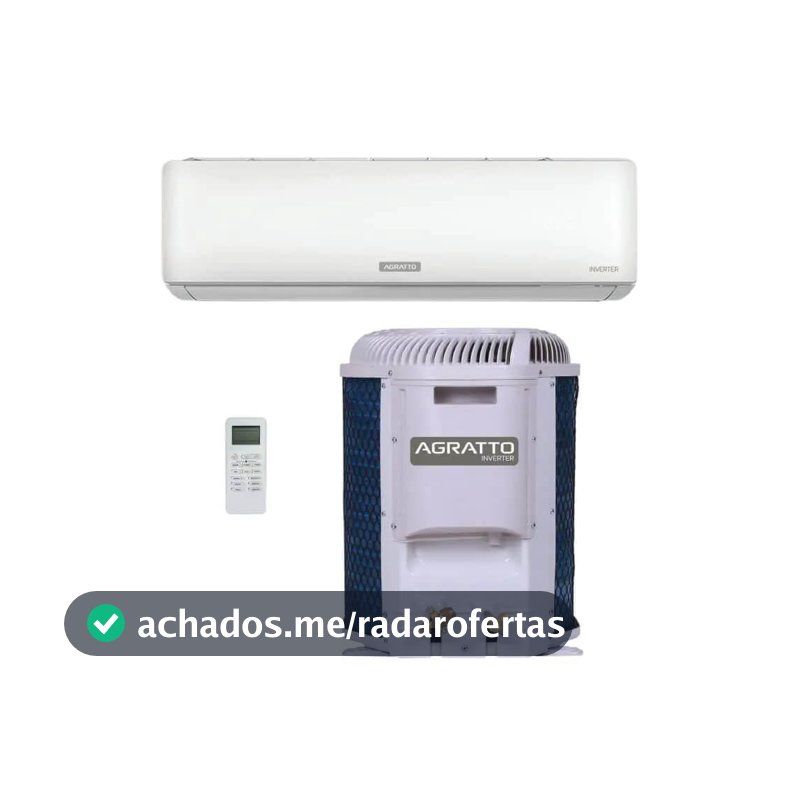 Ar Condicionado Split Inverter 12000 BTUs Agratto Zen Top Frio ZICST12F-02 - 220V