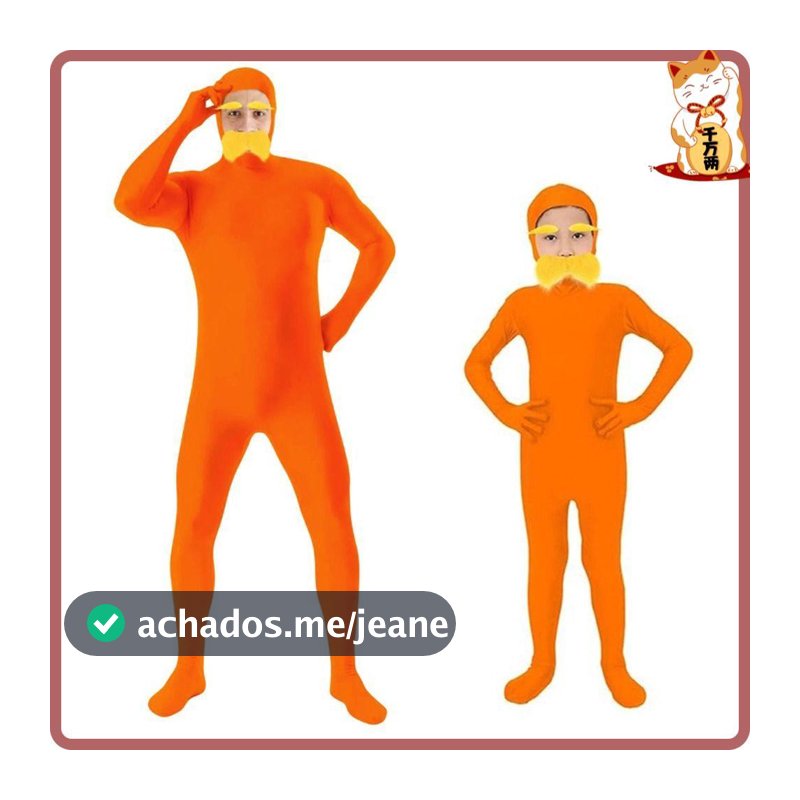 Fato Morph Invisível De Corpo Inteiro , Fantasia De Halloween De Cor Sólida De Elastano , Amarelo E Sobrancelh