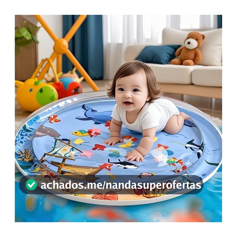 tapete do jogo da água do bebê - água inflável para bebê infantil,Tapete inflável para centro atividades para bebês