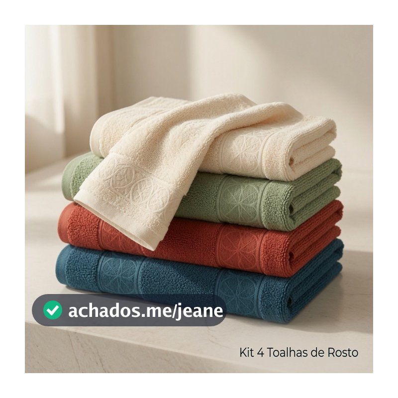 Kit 3 Toalhas de Rosto 35x75cm Premium ideal para salão banheiro cozinha rosto
