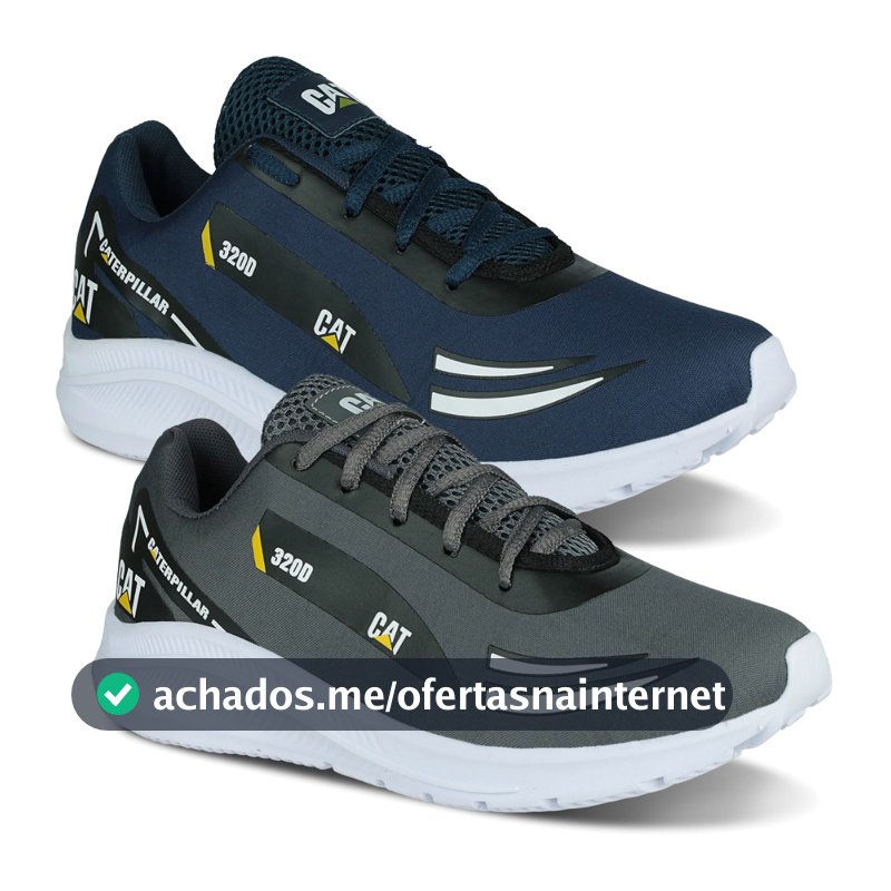 Kit 2 Tênis Masculino 320d Academia Caminhada Corrida Super Leve Macio LojaEvolution