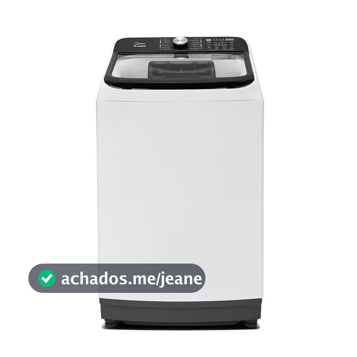 Máquina de Lavar Roupas 13kg Midea Wave Agitator - Branca