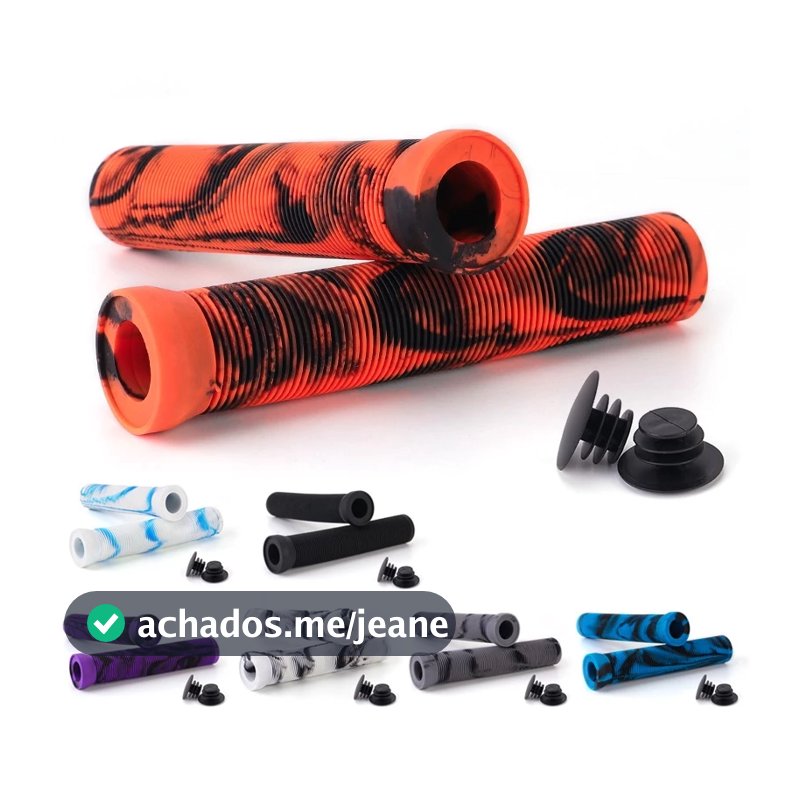 Par de Manopla Punho de Bike Bicicleta Bmx Freeride DH 165mm Grande Punho