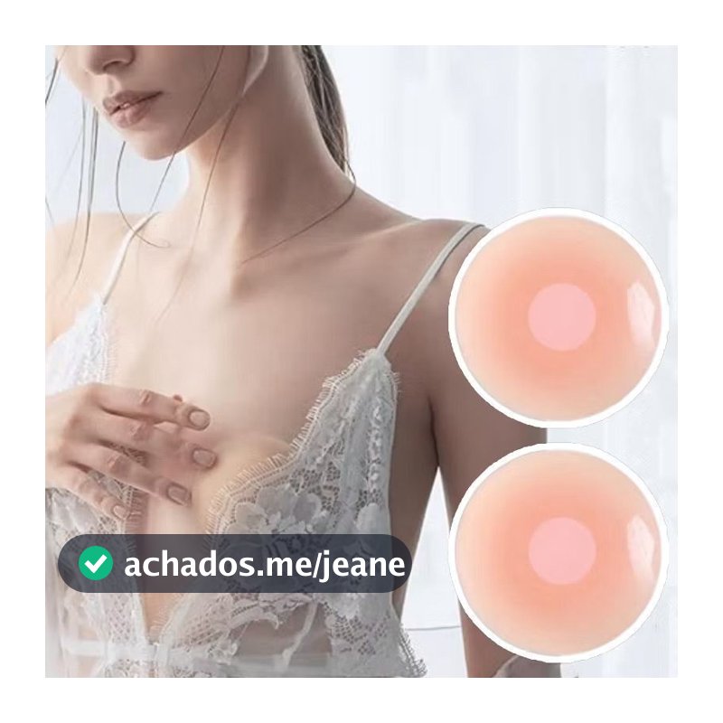 Kit 1/2/3/6 pares Adesivo protetor de mamilo oculto peito aréola silicone