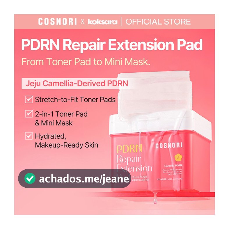 [OFFICIAL] COSNORI PDRN Repair Extension Pad 200ml / 70 Pads