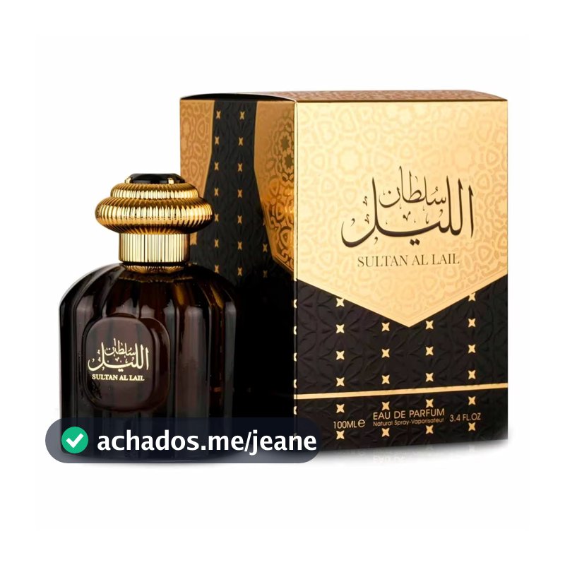 Perfume Al Wataniah Sultan Al Lail Eau de Parfum Masculino 100ml 100% Original