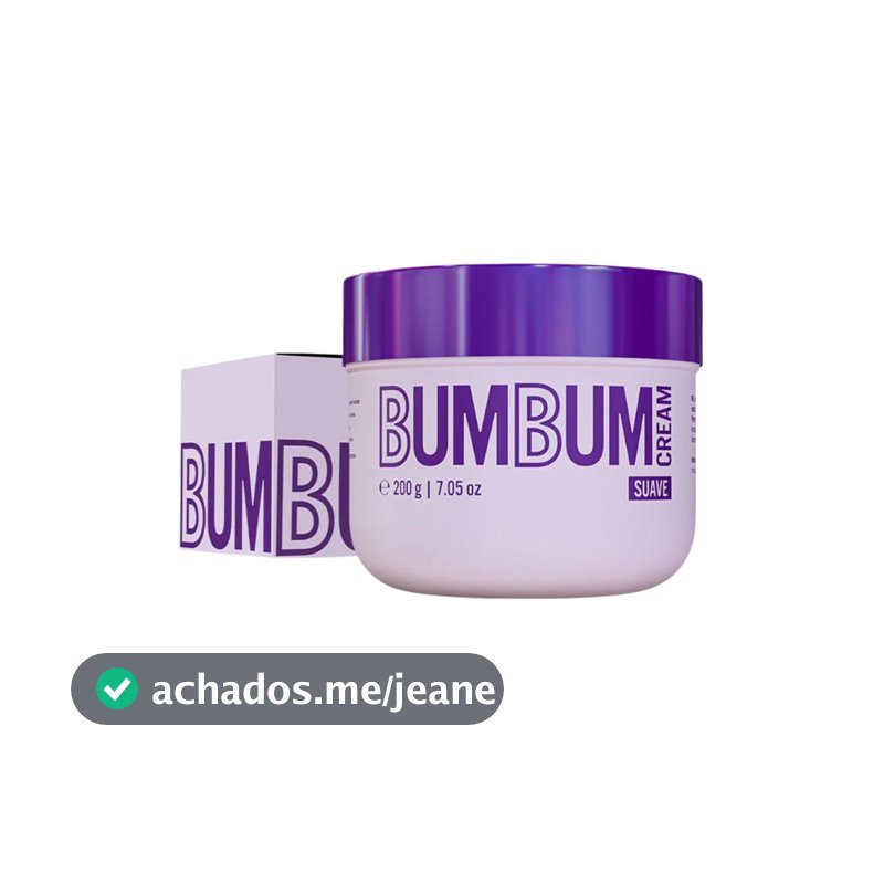 Bumbum Cream Suave 200g Tratamento Celulite Estrias Flacidez Beleza Brasileira