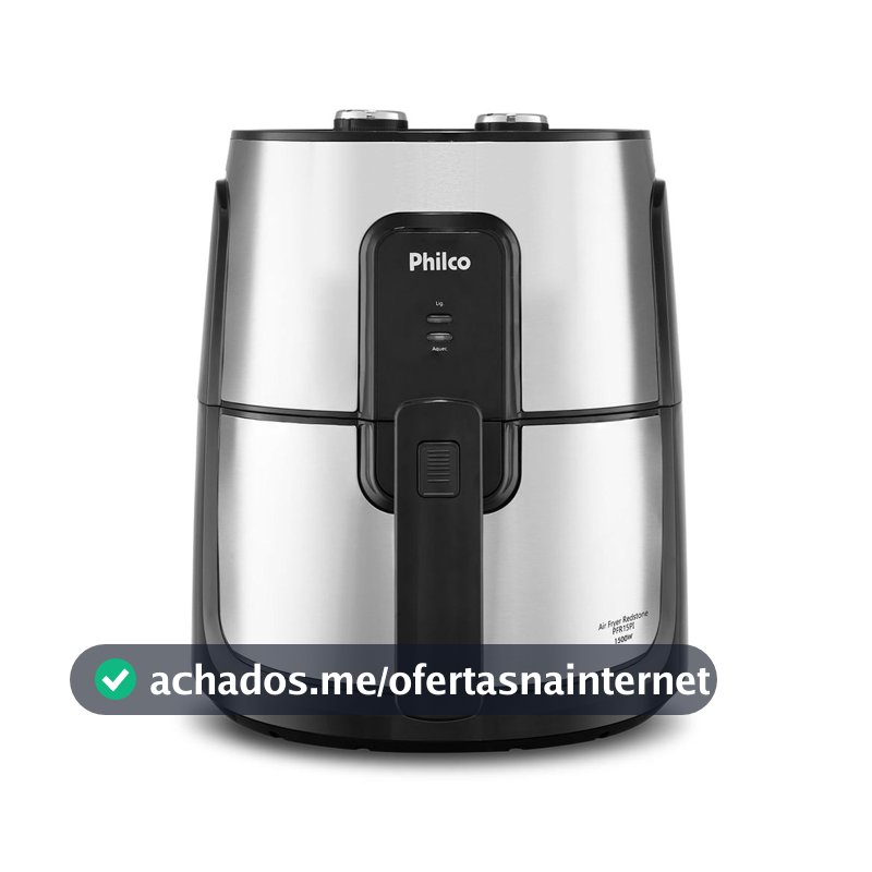 Air Fryer Philco 4,4L Antiaderente Redstone 1500W PFR15PI
