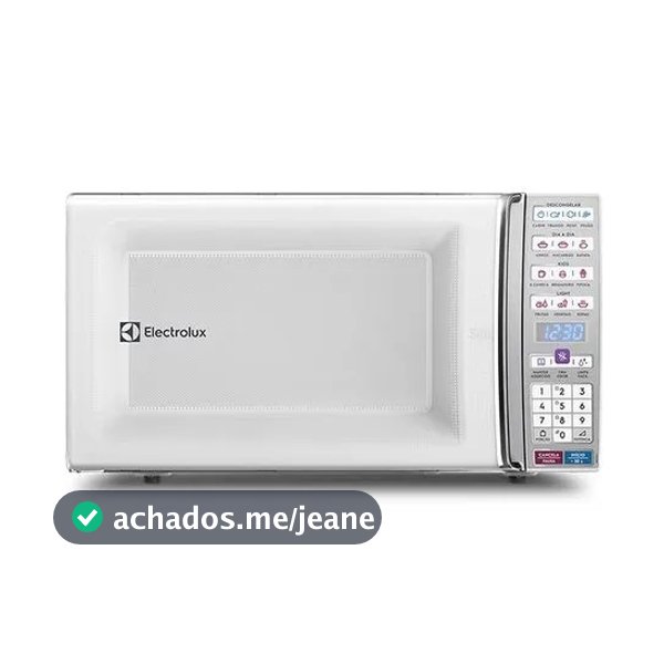 Micro-ondas Electrolux 34 Litros MEO44 função Tira odor e Manter aquecido 1400W Branco