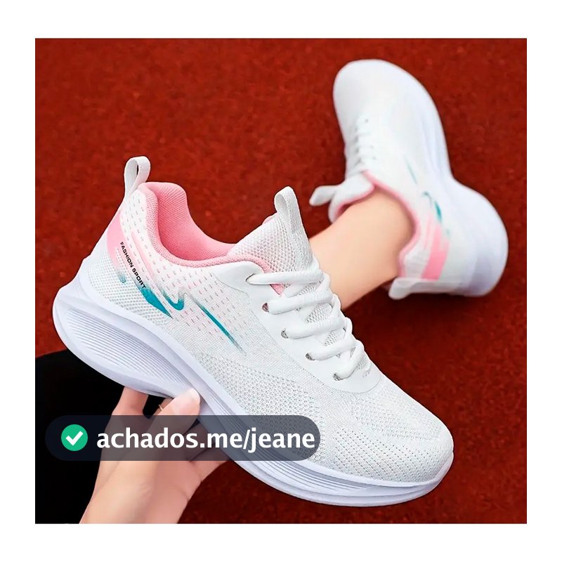 Tênis esportivo feminino caminhada envio rápido mulher na moda fitnes 34 ao 43