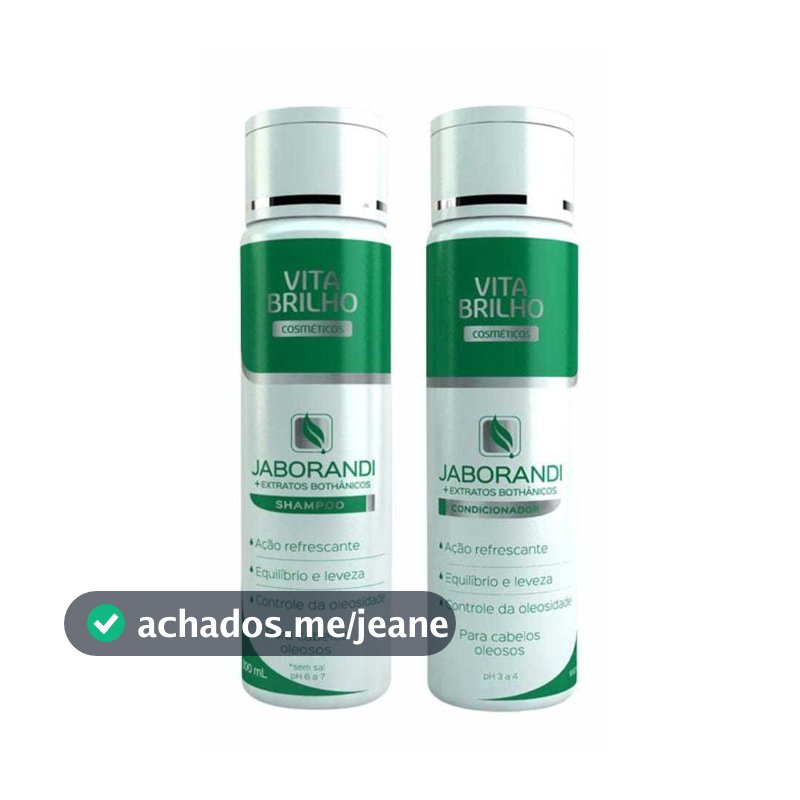 Shampoo e Condicionador Anti Caspa Extratus Jaborandi Antiqueda e Crescimento  - 300ml