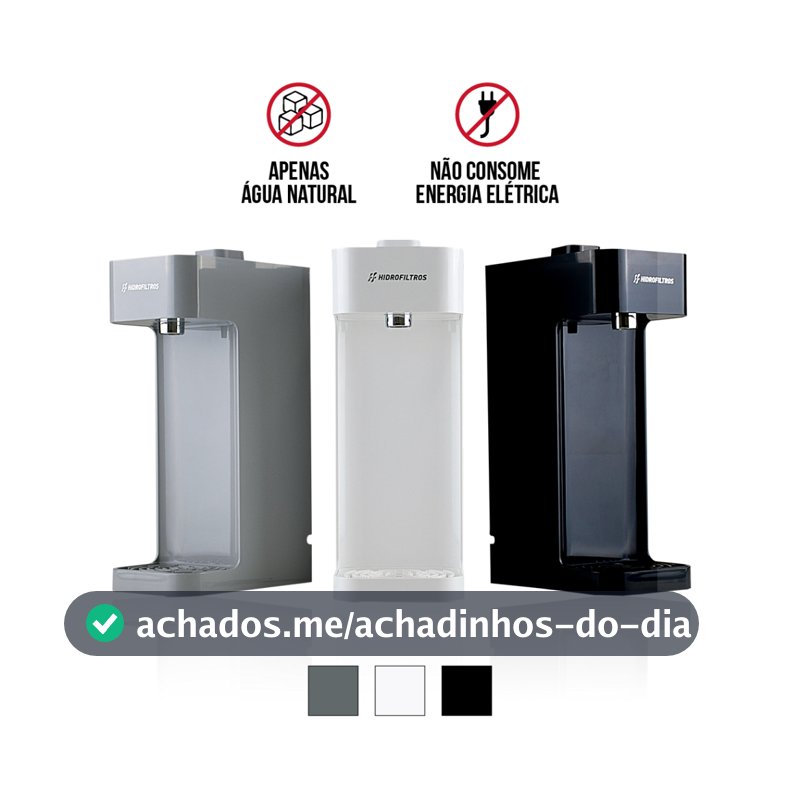 Filtro Purificador de Água (Nâo Gela) Facile com Refil C3 Original Carvão Ativado Selo Inmetro