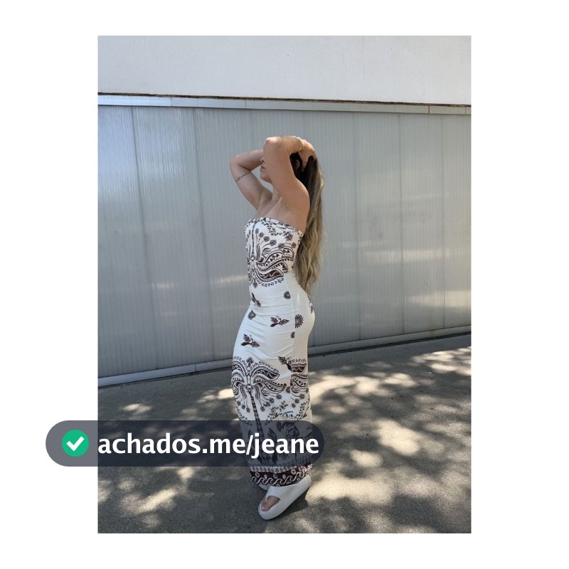 Vestido feminino Tomara Que Caia Longo Inspiração Farme Midi Verão Tropical