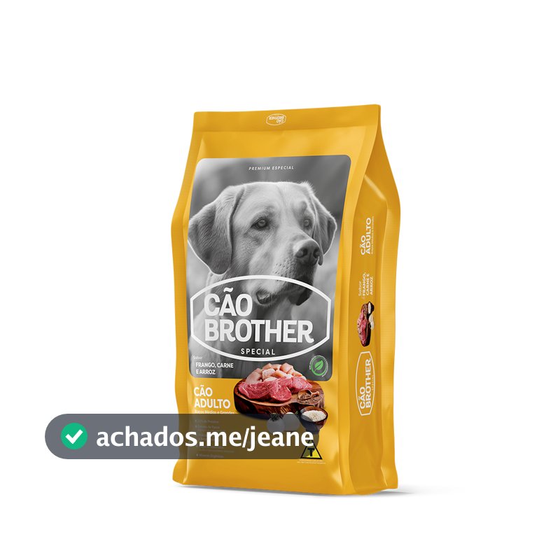 Ração Cão Brother Special Adulto Frango Carne Arroz 15 kg