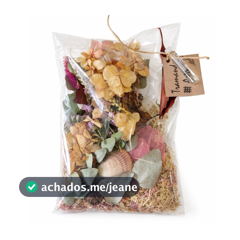 Pacote Flores Secas Naturais Perfumadas com Essência Aromatizador