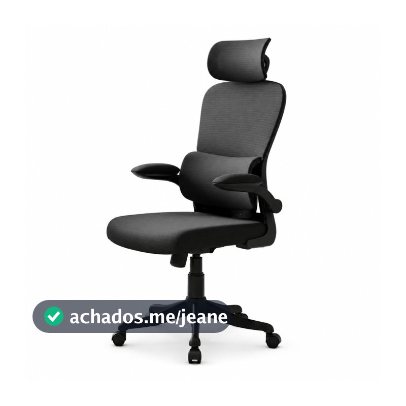 Cadeira De Escritório Ergonômica LuvinCo Genebra B500 G500 Executiva Suporte Lombar Tela Mesh 200kg