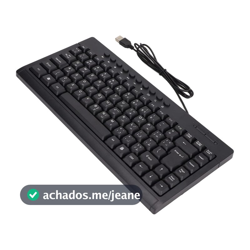 Teclado de Escritório - Marcas Variadas - Testados e com Garantia!