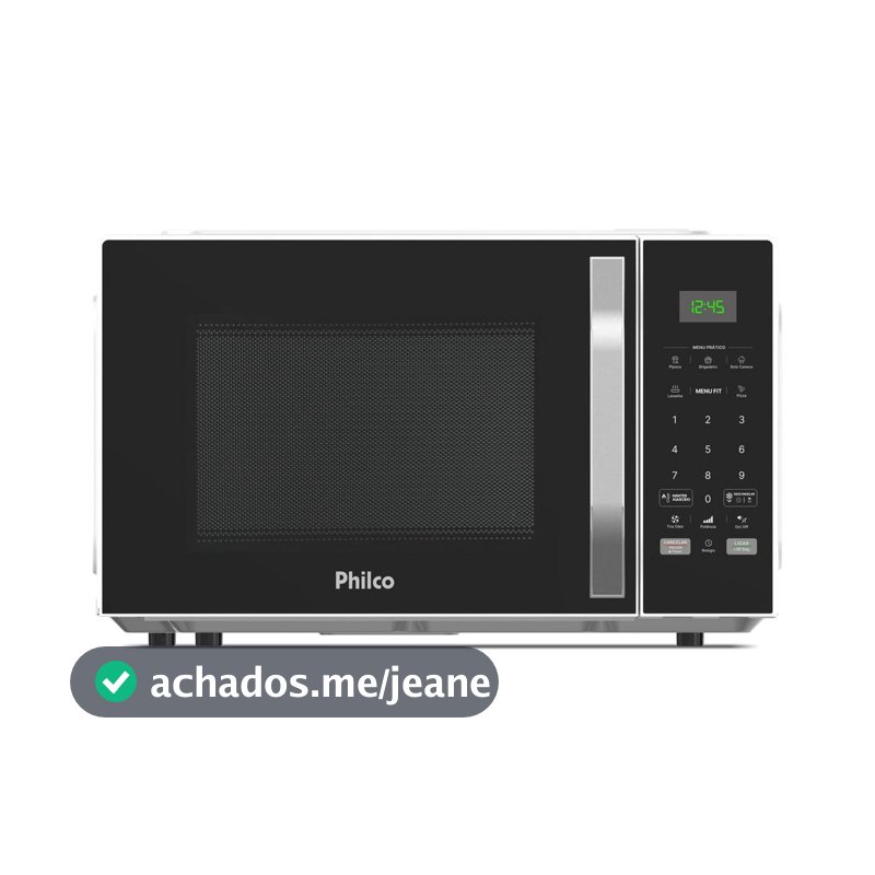 Micro-ondas Philco 33L Pintura Limpa Fácil PM36