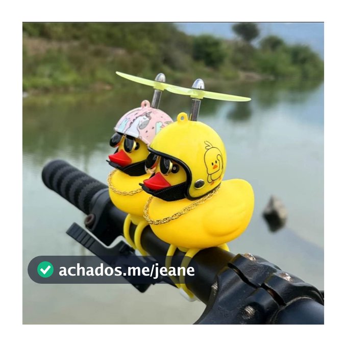 Pequeno Pato Amarelo Decoração De Carro Capacete De Rede De Bicicleta Elétrica Vermelho