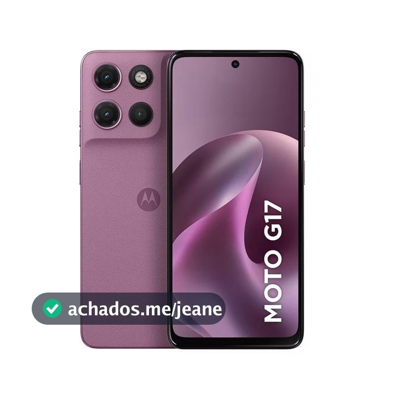 Smartphone G17 Tela 6,7 Polegadas 256GB 4G Câmera 50MP Motorola