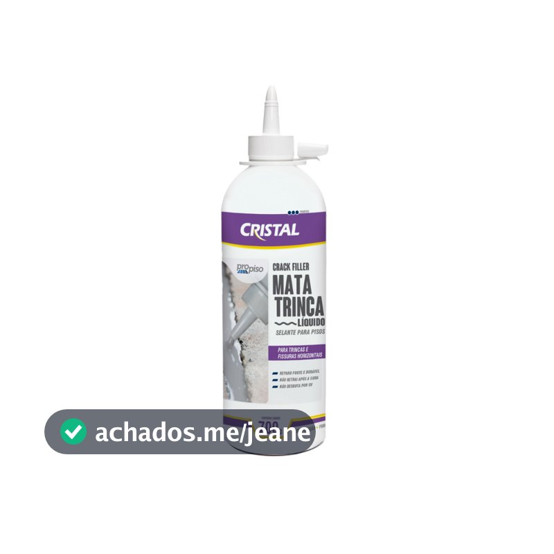 Mata Trinca Selante Líquido p/ Trincas e Fissuras 700g - Cristal