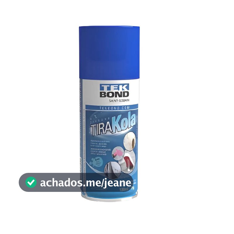 Tira Kola Spray 100ml Tekbond Remove Cola Adesivo Etiqueta