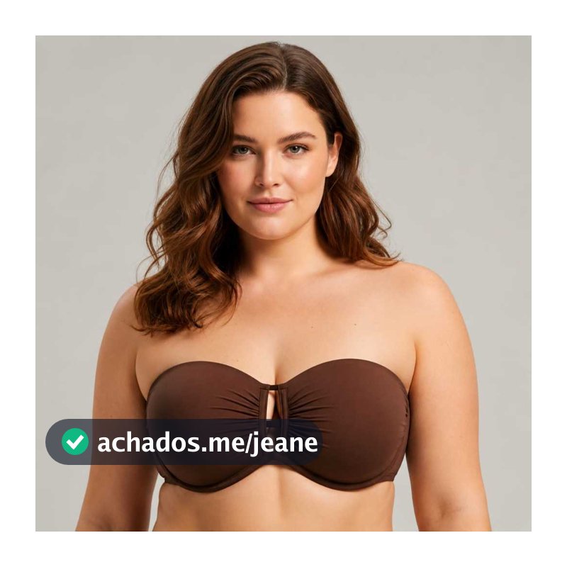 Sutiã Plus Size Tomara Que Caia Sustentação Reforçada - NOVA COR