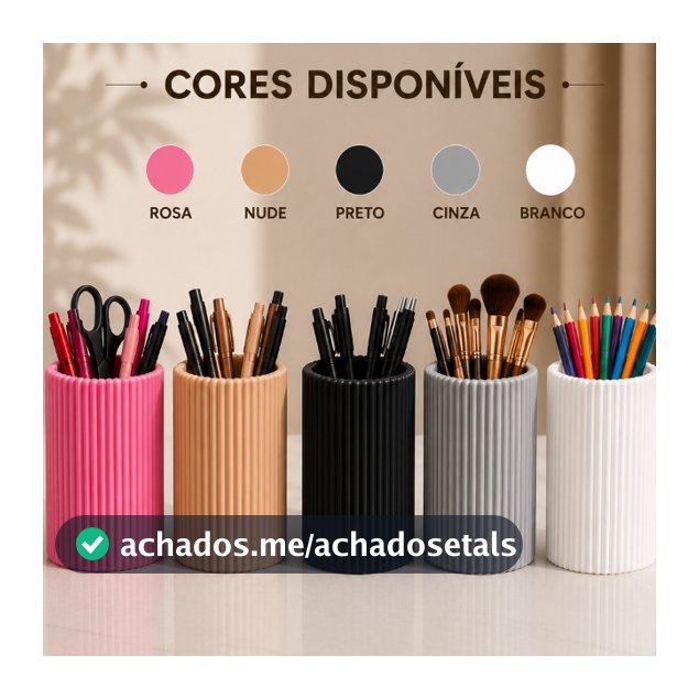 Porta Canetas Lápis Porta Pincel Porta Trecos Organizador de Mesa