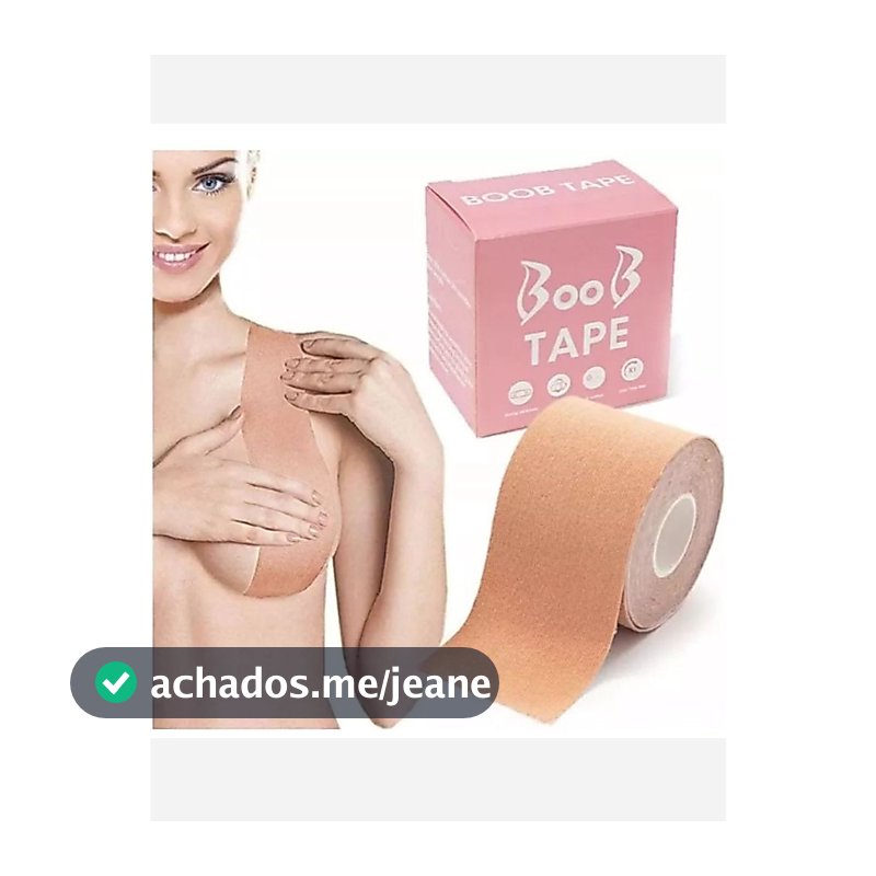 Sutiã Adesivo Fita Para Levantar Os Seios , Rolo De Invisível Peito , 5 Metros , Resistente À Água E Ao Suor