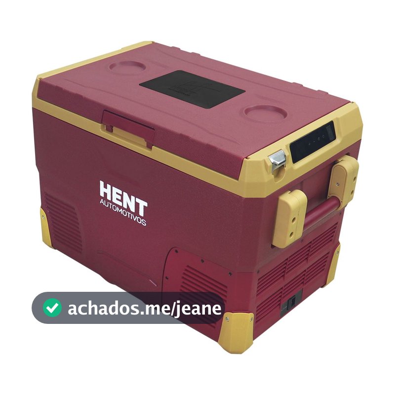 Geladeira Portatil Vermelha Quadrivolt Caminhao 42l App