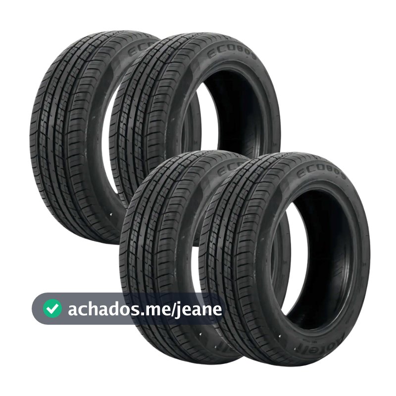 Jogo 4 Pneus 175/75 R13 Neupar ECO809 85T Aro 13 Novos
