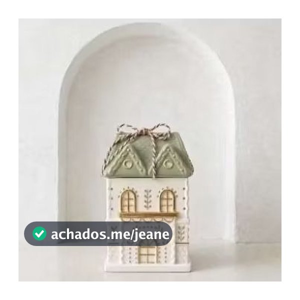 Casa Ginger P - Golden Verde Alecrim - bomboniere decoração cozinha etc
