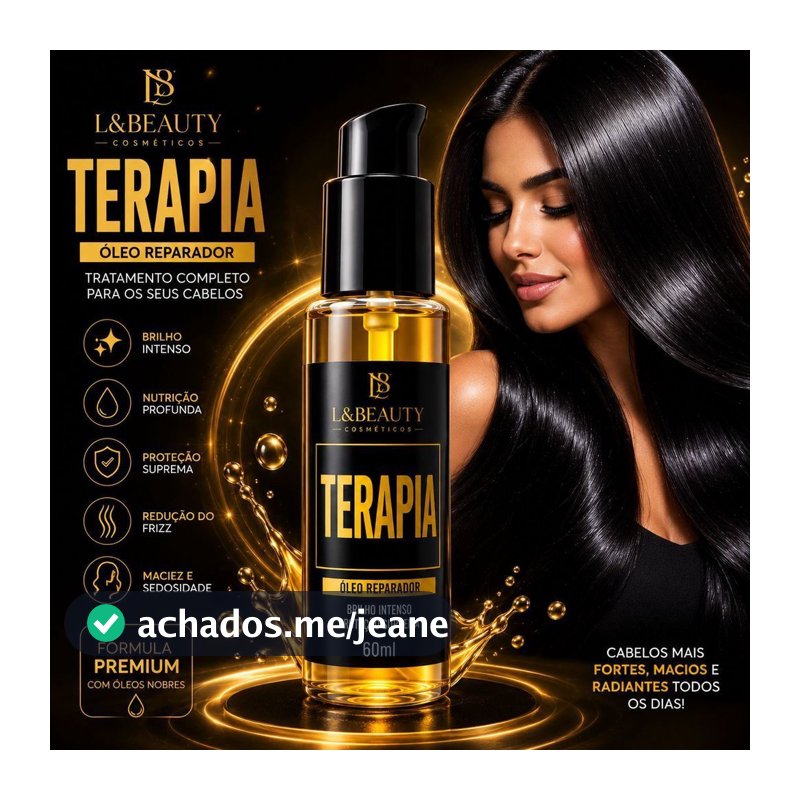 Óleo Reparador De Pontas Terapia L&BEAUTY -  60ml