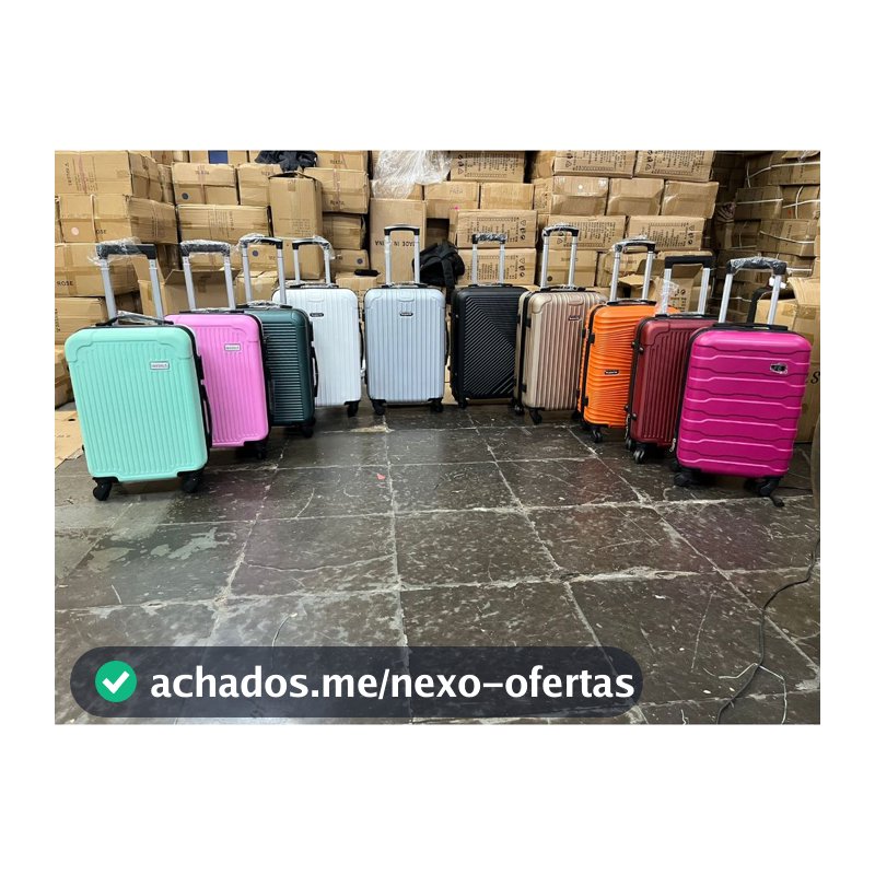 Mala 10kg De Bordo Abs Giro 360° Cadeado Com Garantia+envia rapitao