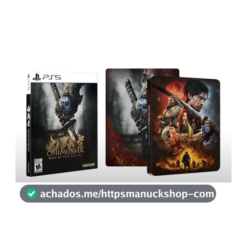 Onimusha: Way of the Sword - Edição Steelbook - PlayStation 5