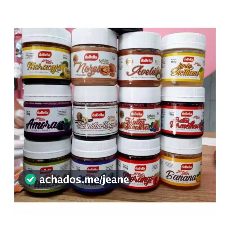 Pasta Saborizante Concentrada DaBella (Diversos Sabores 200g/150g) Escolha o Sabor
