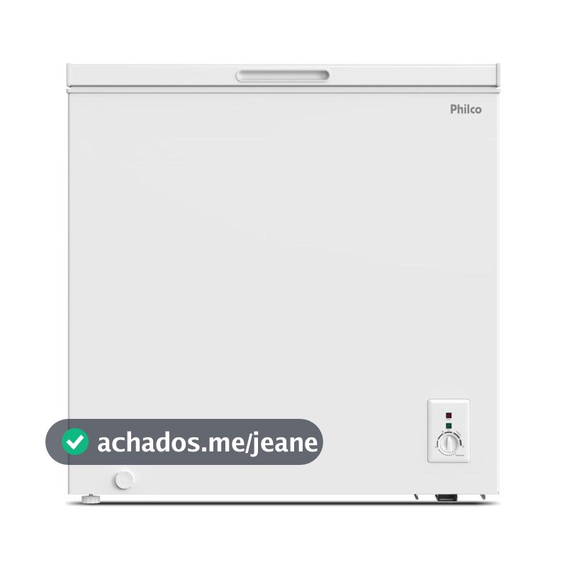 Freezer Horizontal Philco Pfh205b 199 Litros 1 Porta 203w Branco