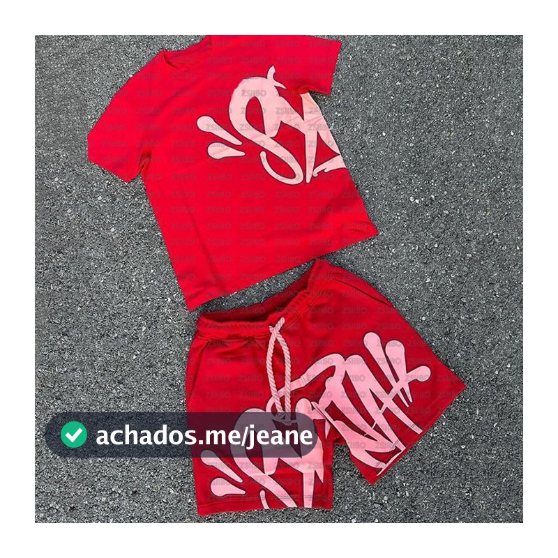 Synaworld 2023: Estilo Masculino com Camisetas Exclusivas e Bermuda Moleton