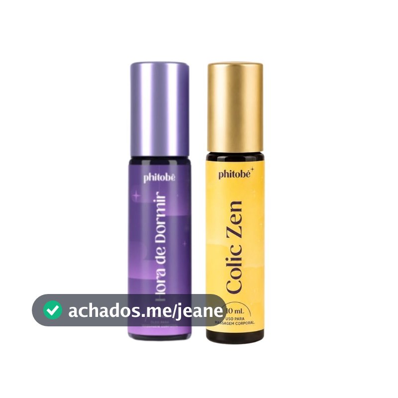 Colic Zen + Hora de Dormir Phitobê blend de óleo essencial