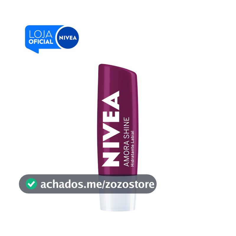 NIVEA Hidratante Labial Amora Shine 4,8g