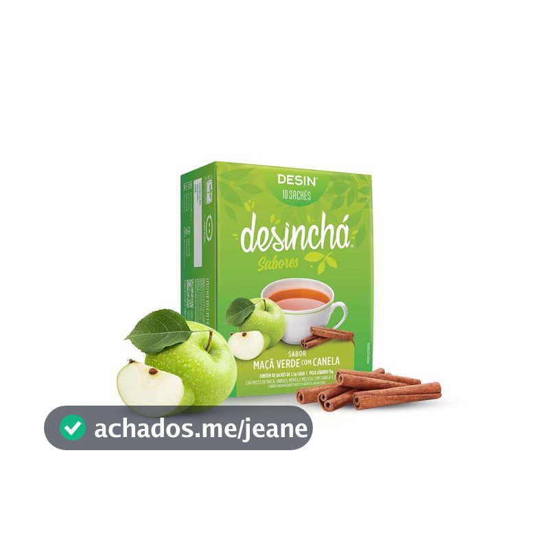 Desinchá 10 -  Maçã Verde com Canela